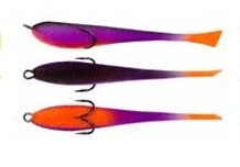 Рыбка поролоновая Grifon Сlassic с поджатым двойником (10см- 3шт)