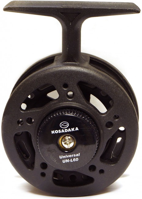 Катушка Kosadaka Universal 60мм на длинной лапке с фрикционом