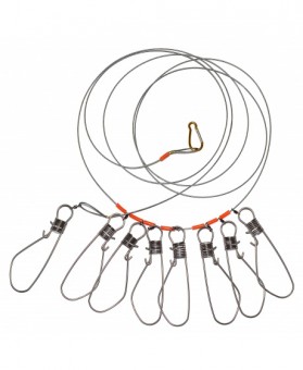 Кукан German 380 см / Карабин 16 см (8 шт)