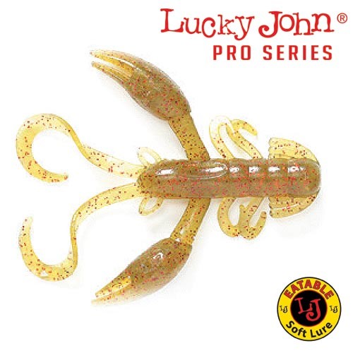 Твистеры съедобные Lucky John Pro Series ROCK CRAW 2.8in (07.20) 6шт
