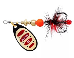Блесна Вращающаяся "Sprut" Alba Ball System Spinner #3