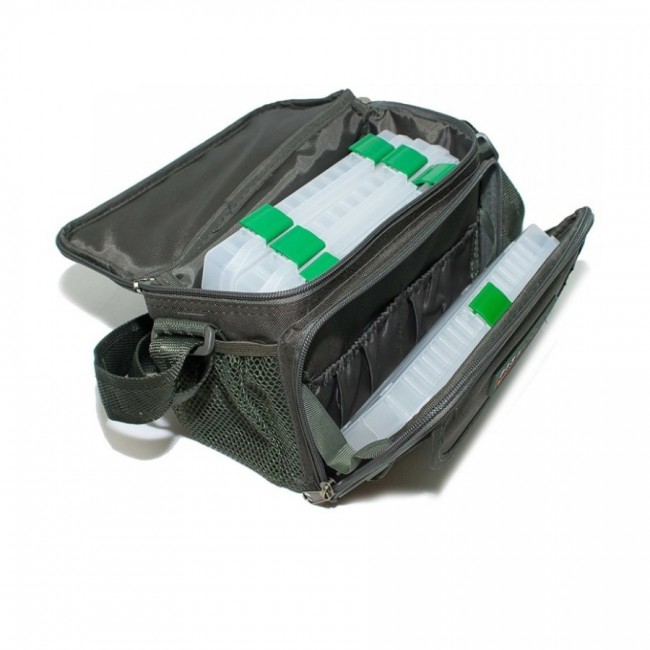 Сумка с коробками Fisherman Ф46К (27x8x13см) Сумка с коробками Fisherman Ф46К (27x8x13см)