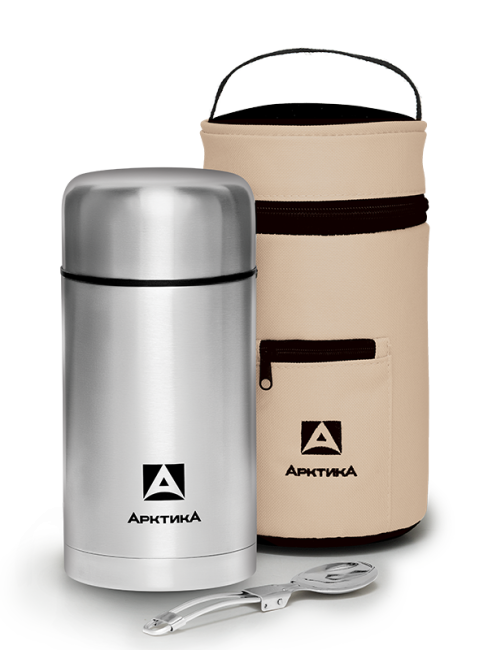 Термос Арктика с супер-широким горлом, для супа и еды, в чехле Термос Арктика с супер-широким горлом, для супа и еды, в чехле